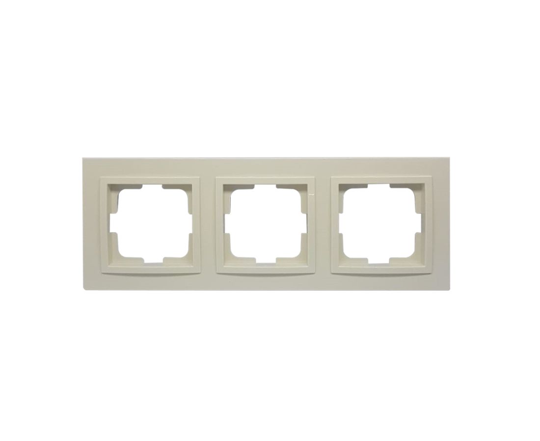 ჩარჩო სამიანი DESPINA cream - 102-170000-162 — როზეტები და ჩამრთველები
